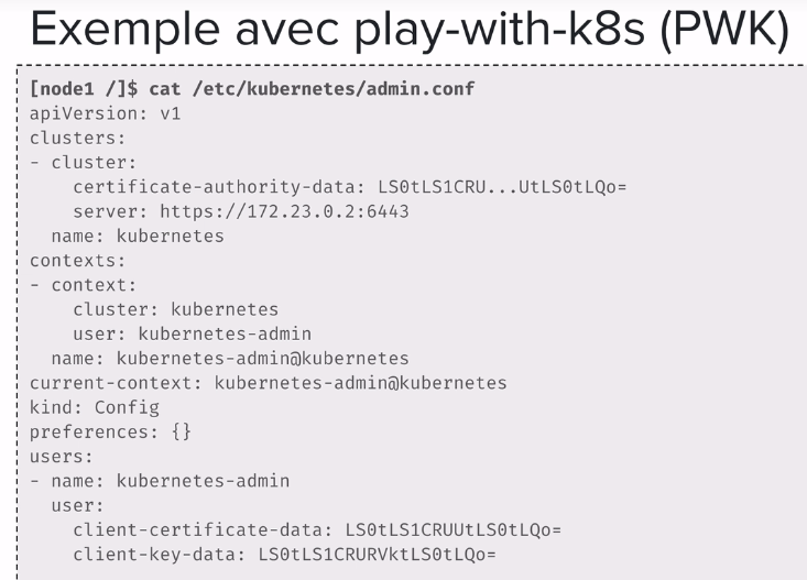 exemple play with k8s